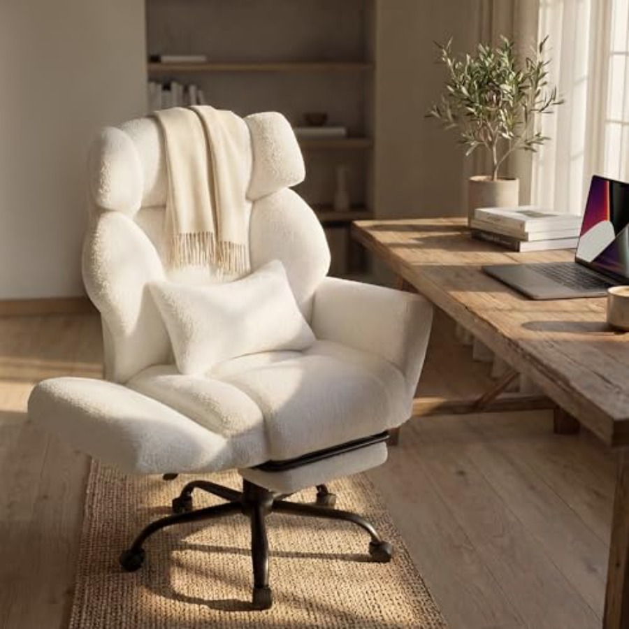 Ergonomic Office Chair - Office Chair with Flip Armrests, Big