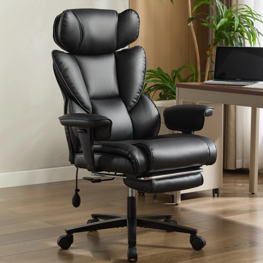 Ergonomic Office Chair - Office Chair with Foot Rest and