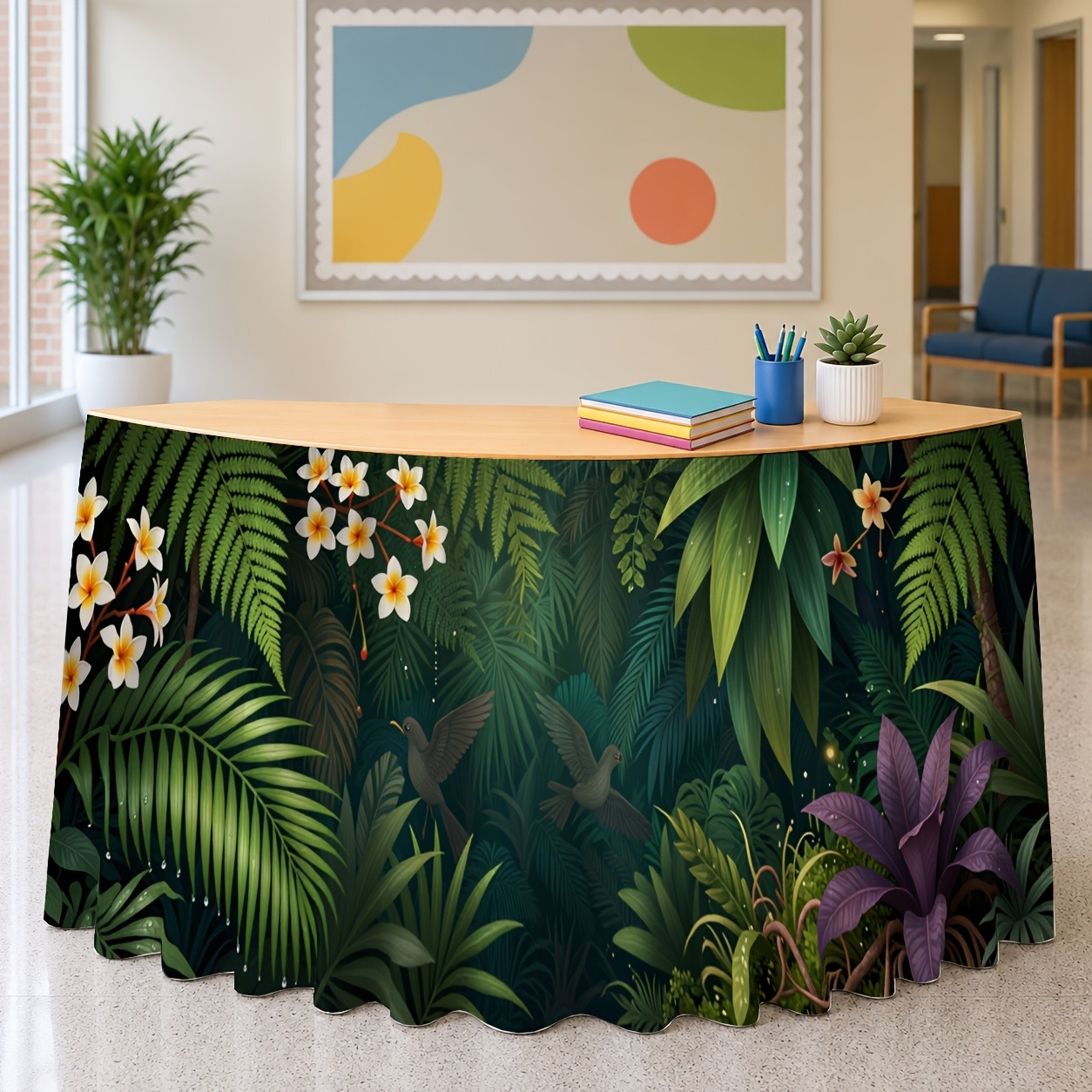 Green exotic plant decorations - Home Office Work Table recension och pris