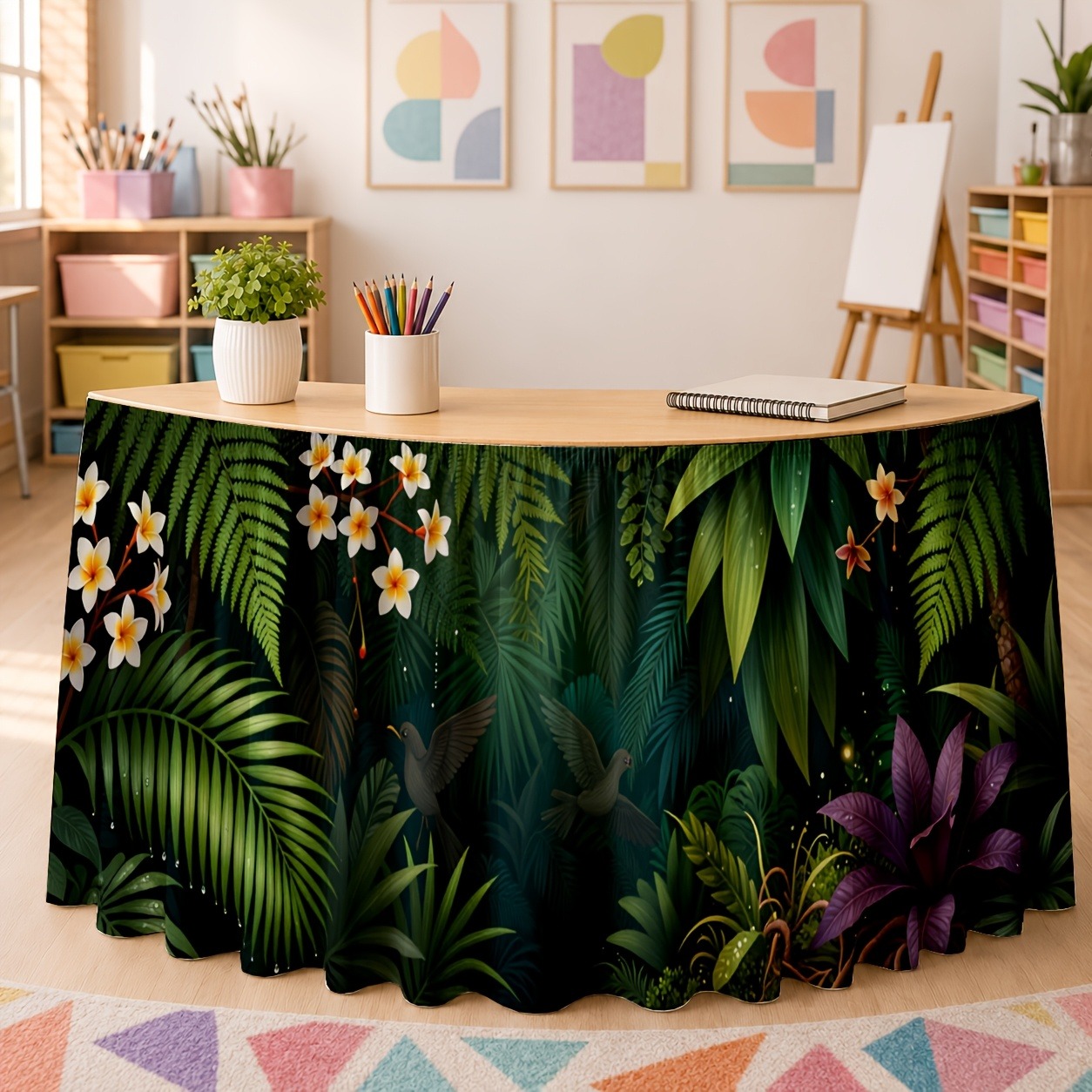 Green exotic plant decorations - Home Office Work Table recension och pris