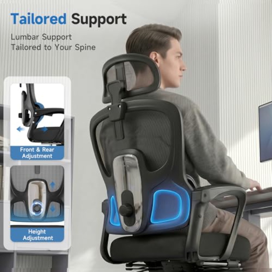 Ergonomic Office Chair with Fo - Ergonomic Office Chair recension och pris