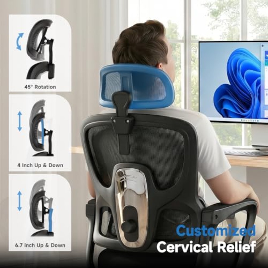 Ergonomic Office Chair with Fo - Ergonomic Office Chair recension och pris