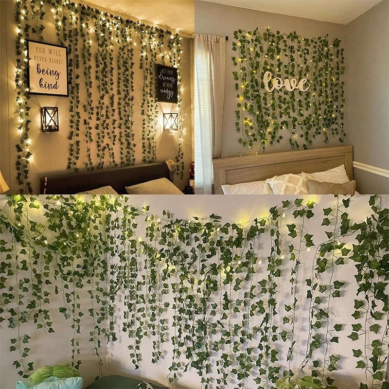 Green Ivy 210cm LED Light Stri - Home Office Layout recension och pris