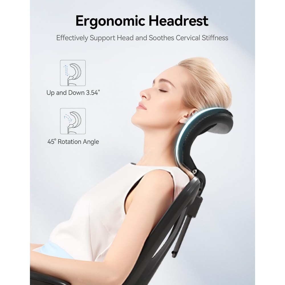 Ergonomic Mesh Desk Chair with - Ergonomic Office Chair recension och pris