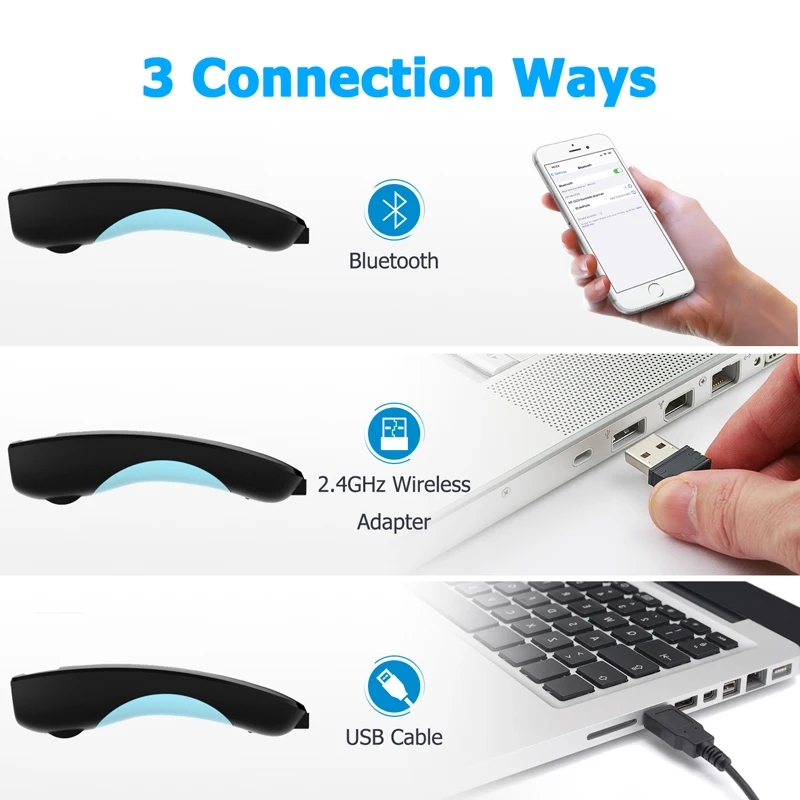 2D Barcode Scanner Bluetooth 2 - Document Scanner Portable recension och pris