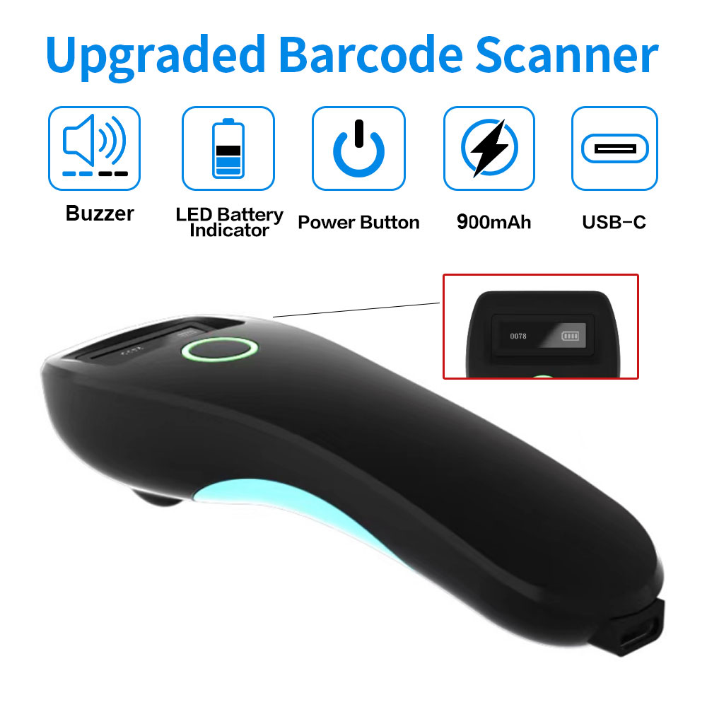 2D Barcode Scanner Bluetooth 2 - Document Scanner Portable recension och pris