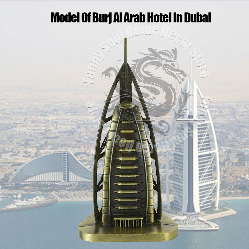 Metal Burj Al Arab Dubai Luxur - Home Office Dubai recension och pris
