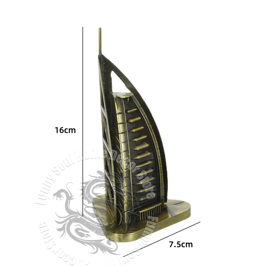 Metal Burj Al Arab Dubai Luxur - Home Office Dubai recension och pris