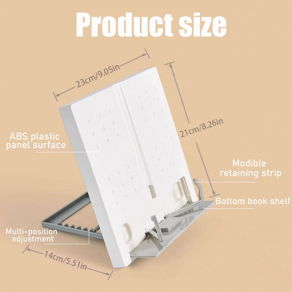 Adjustable Desktop Reading Sta - Document Holder Stand recension och pris