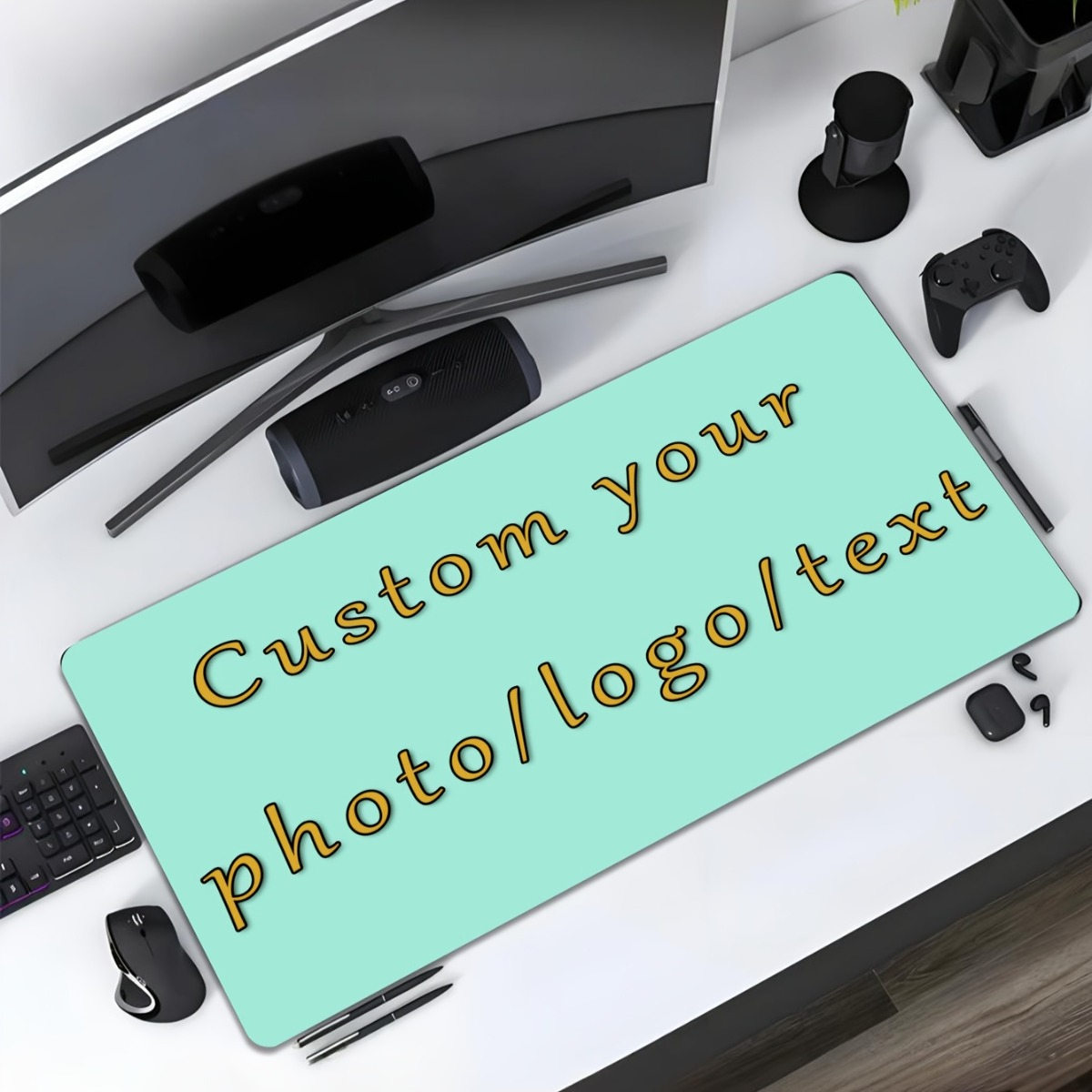 Custom Mouse Pad Personalized  - Home Office Logo recension och pris