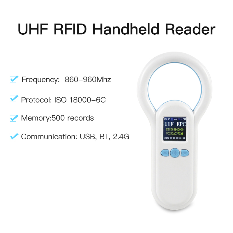 UHF Handheld Reader Portable 2 - Document Scanner Portable recension och pris