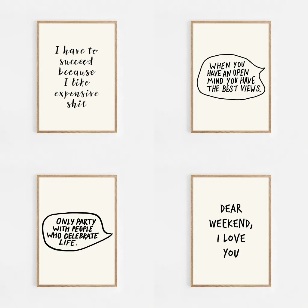 Motivational Goals Funny Quote - Home Office Room Inspiration recension och pris