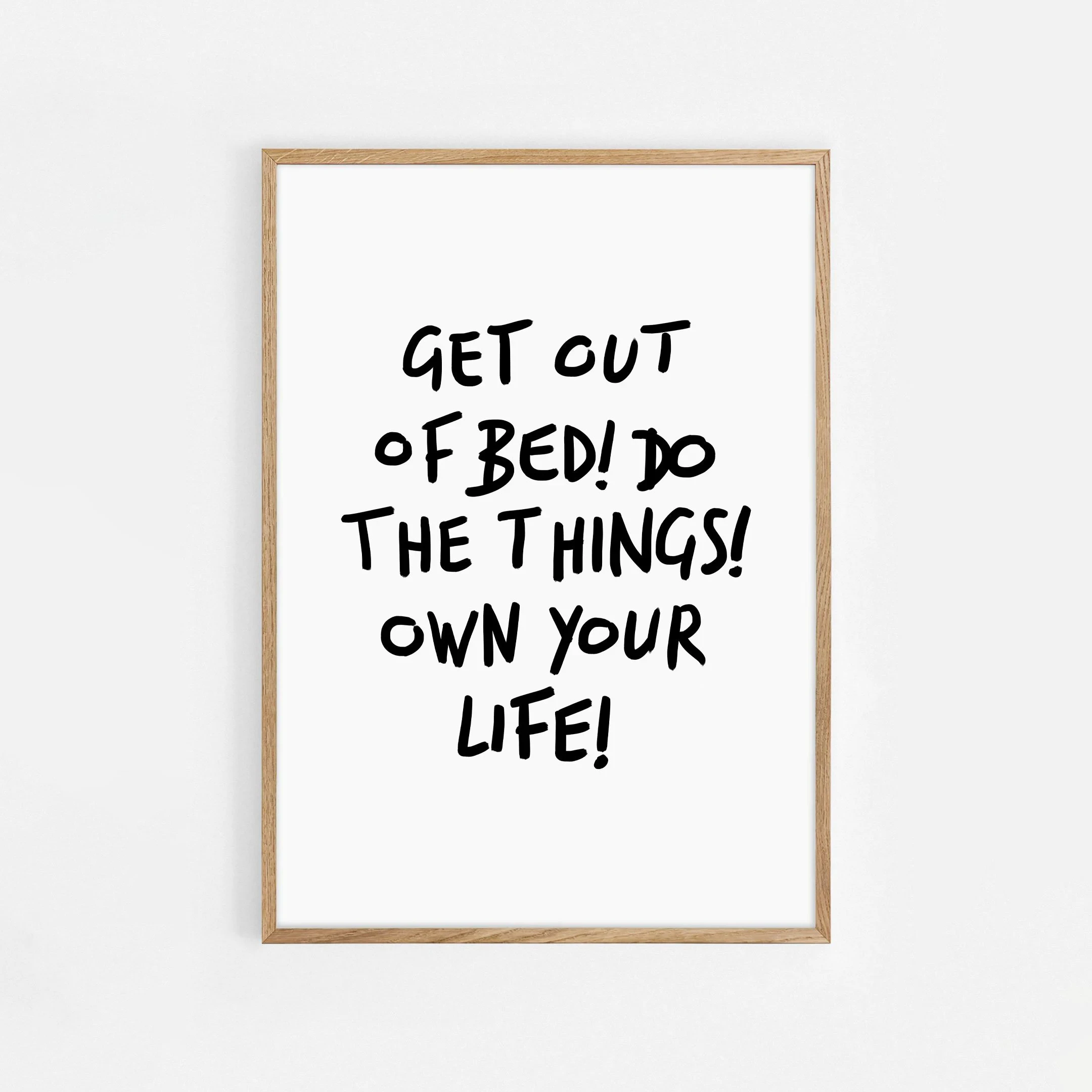 Motivational Goals Funny Quote - Home Office Room Inspiration recension och pris