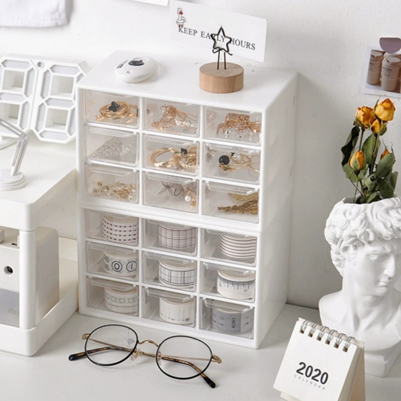 Bead Material Storage Box. The - Home Office Work Table recension och pris