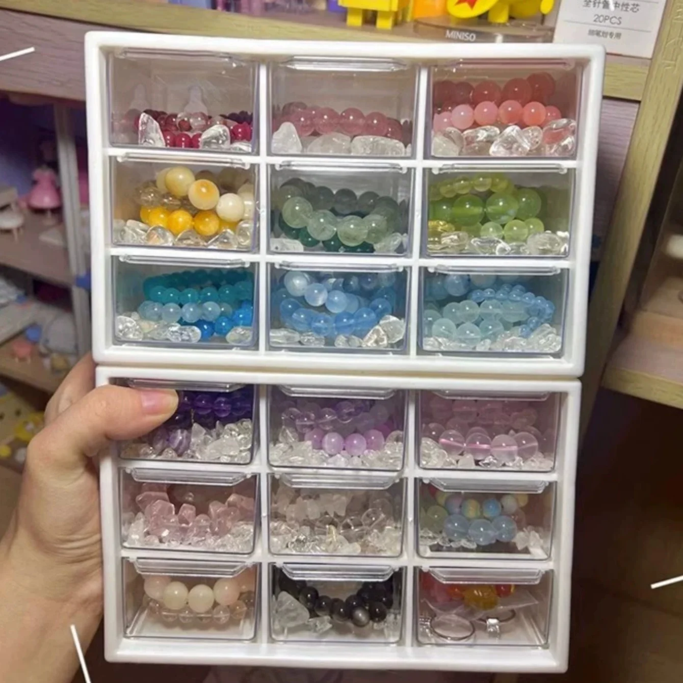 Bead Material Storage Box. The - Home Office Work Table recension och pris