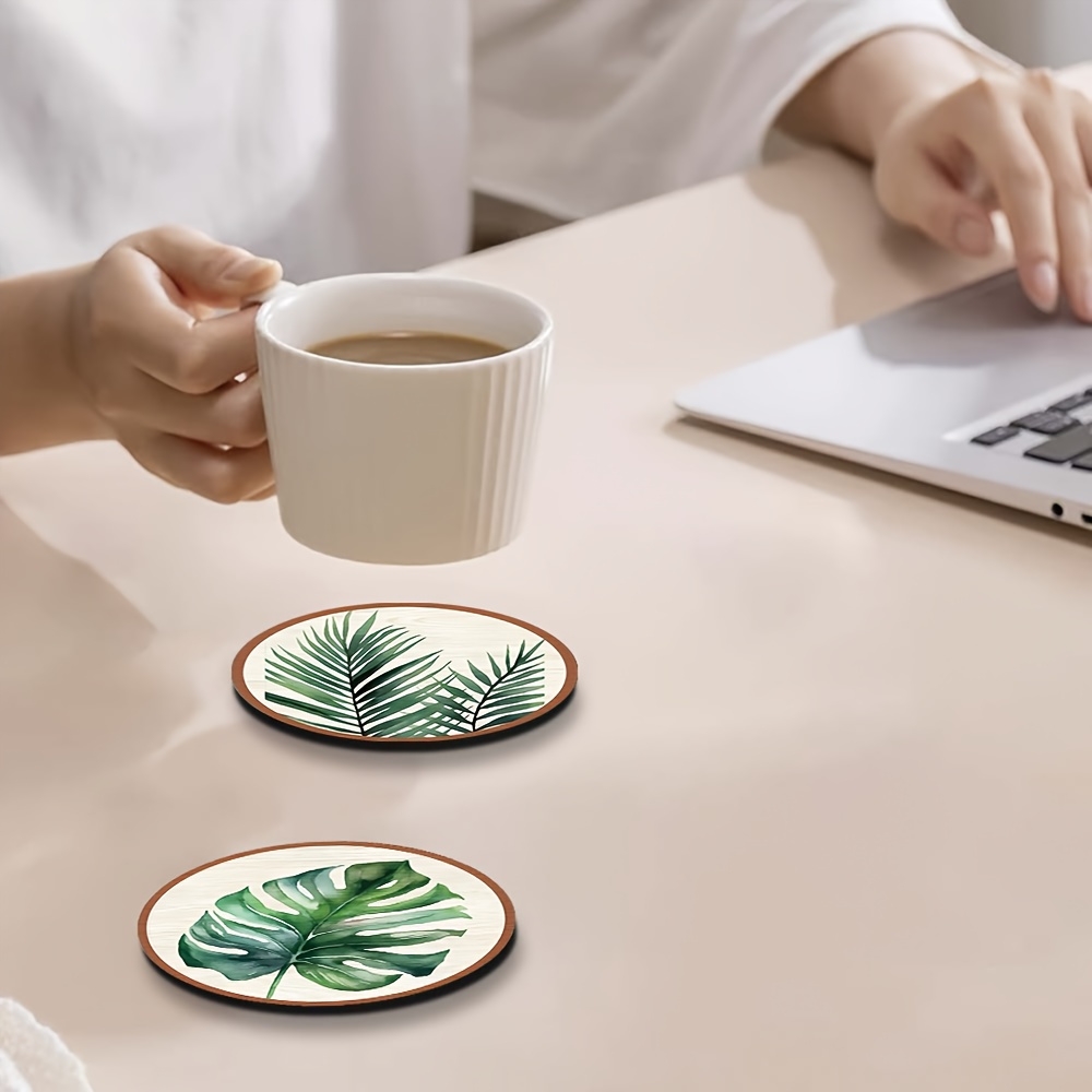 5pcs Tropical Plant Leaf-Patte - Home Office Layout recension och pris