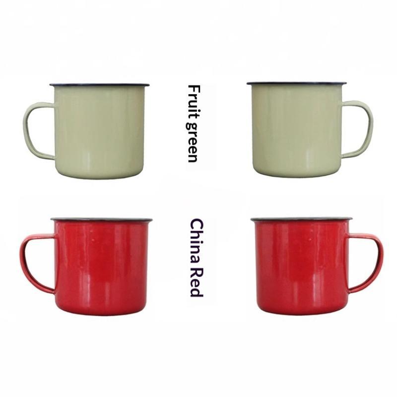 【M】Enamel Drinking Mugs Multip - Home Office Logo recension och pris