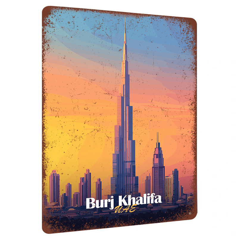 Burj Khalifa Dubai UAE Skyline - Home Office Dubai recension och pris