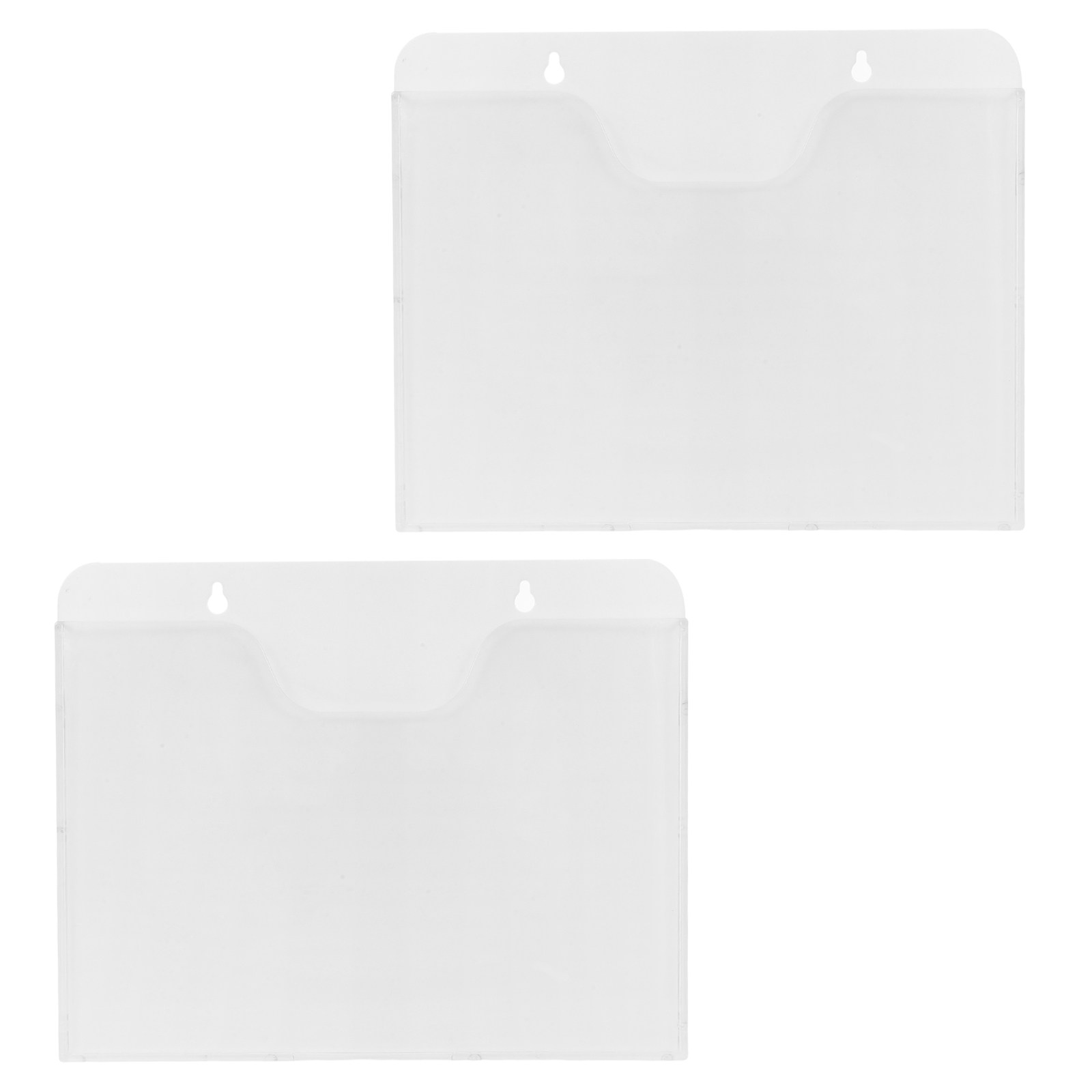 2Pcs Clear Acrylic Wall Mounte - Document Holder Stand recension och pris