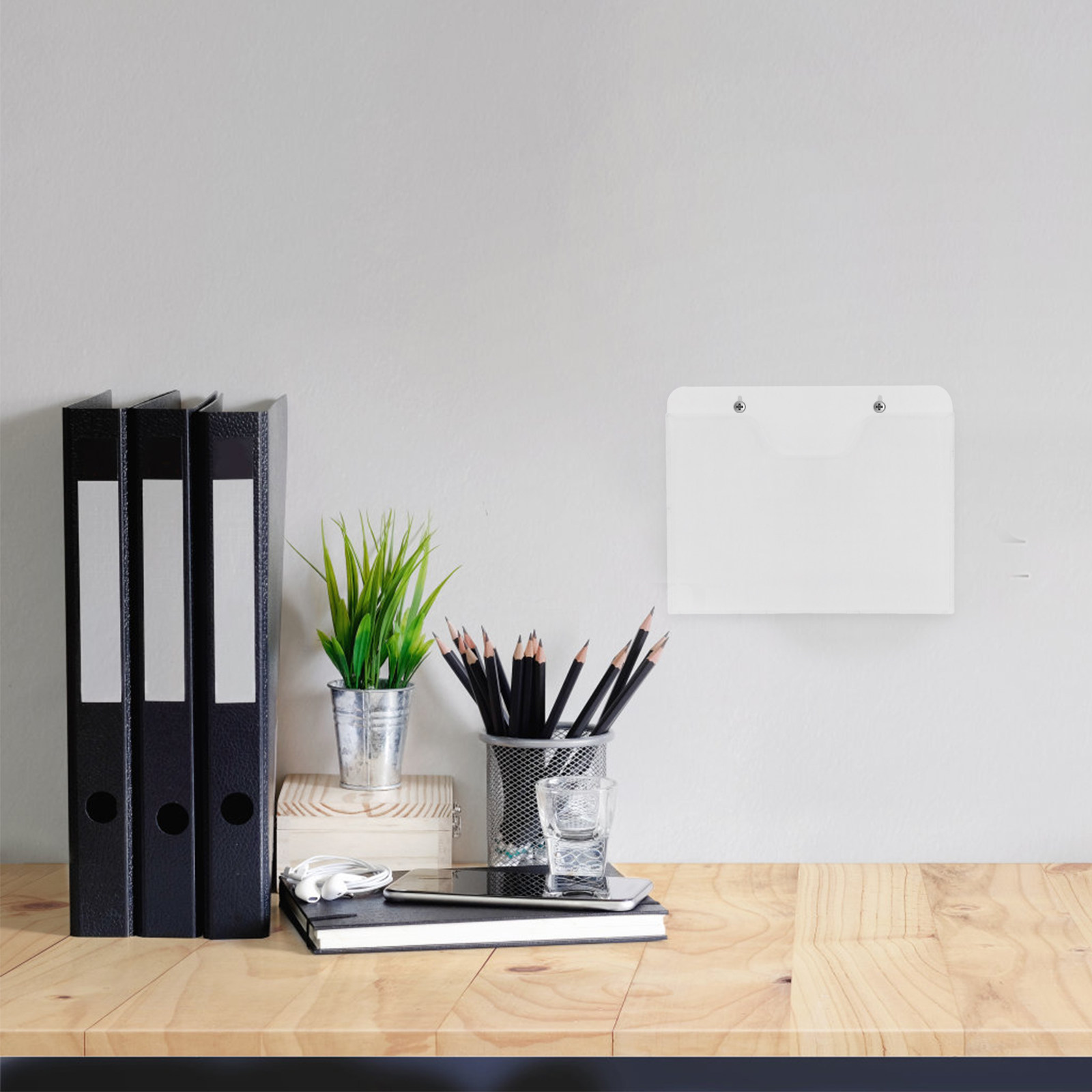 2Pcs Clear Acrylic Wall Mounte - Document Holder Stand recension och pris