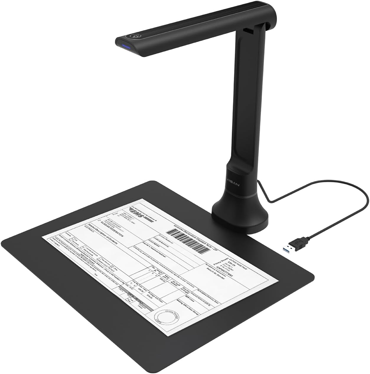 VIISAN DB8401 16MP Document Ca - Document Scanner Portable recension och pris