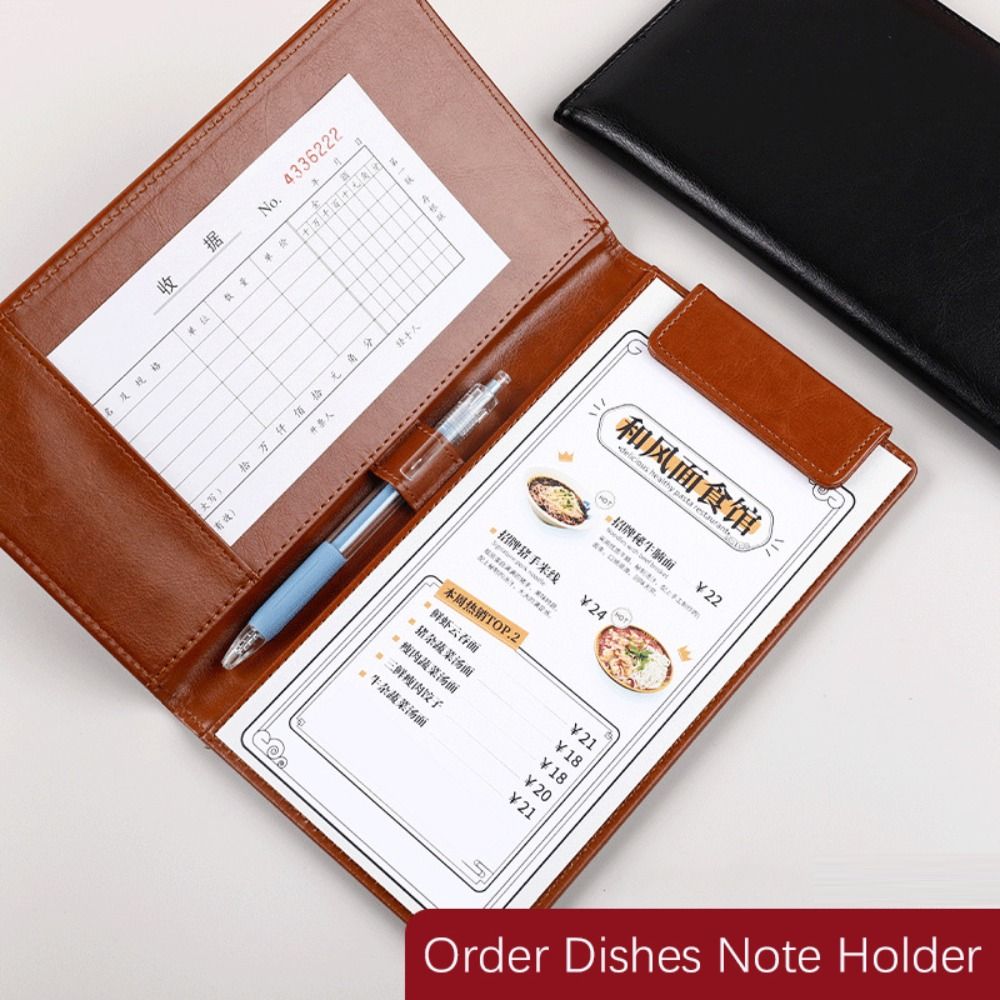 Portable PU Leather A6 File Fo - Document Scanner Portable recension och pris