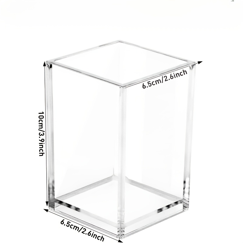 12pcs Clear Acrylic Makeup Bru - Home Office Work Table recension och pris