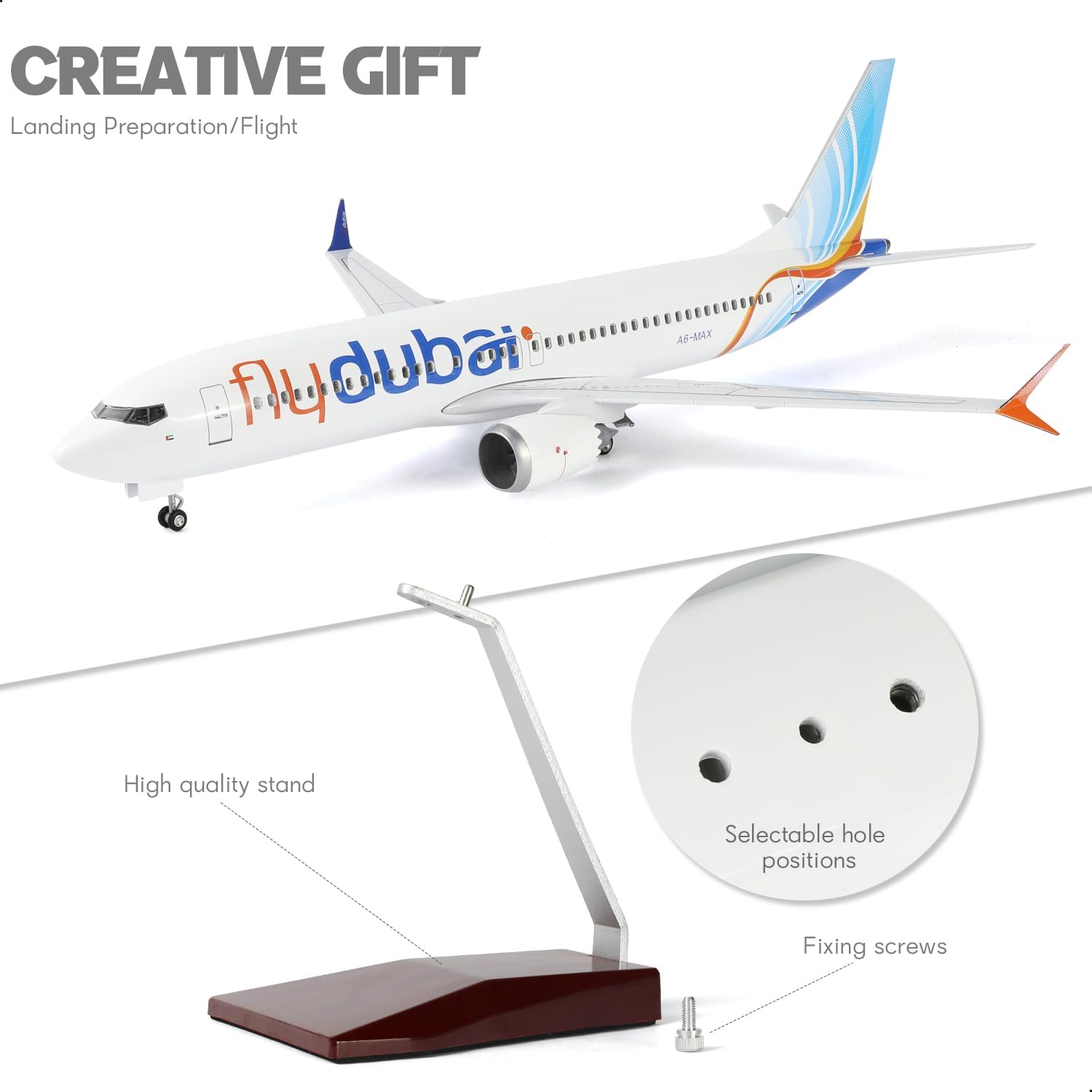 1/85 Scale Dubai B737 Resin Di - Home Office Dubai recension och pris