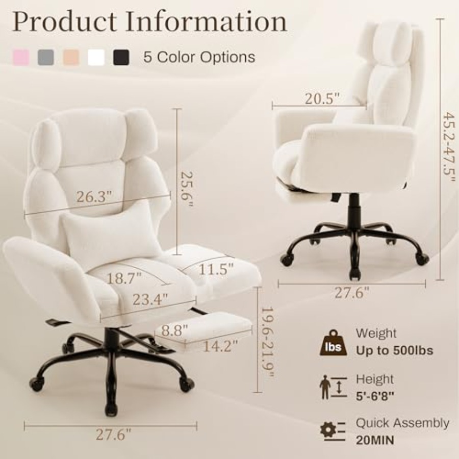 Office Chair with Flip Armrest - Ergonomic Office Chair recension och pris