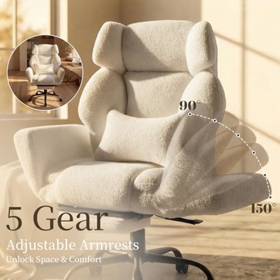 Office Chair with Flip Armrest - Ergonomic Office Chair recension och pris