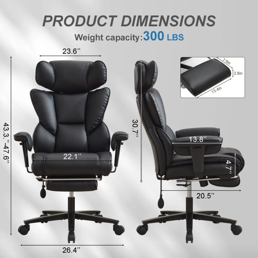 Office Chair with Foot Rest an - Ergonomic Office Chair recension och pris