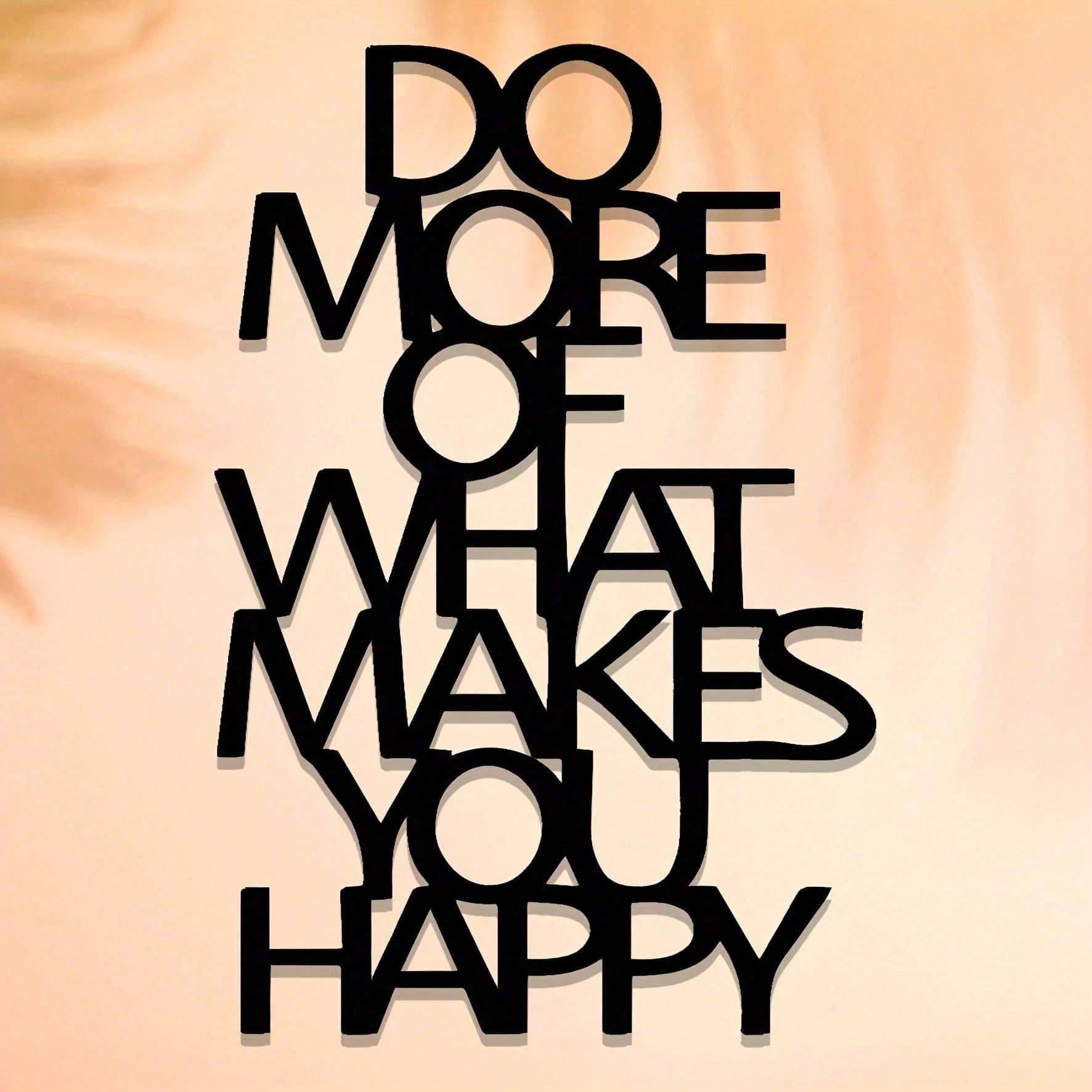 Motivational Metal Wall Art, I - Home Office Room Inspiration recension och pris