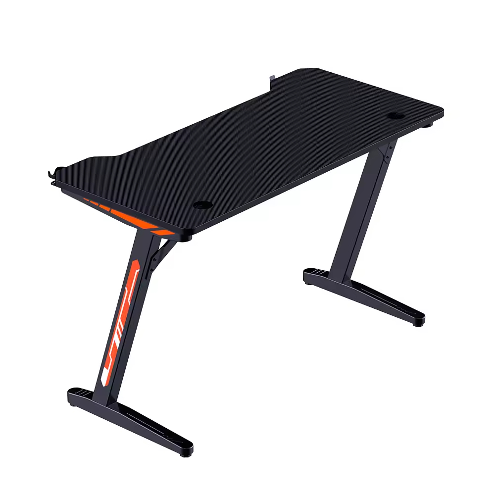 *Z Shape Gaming Desk 47 in Com - Home Office Work Table recension och pris