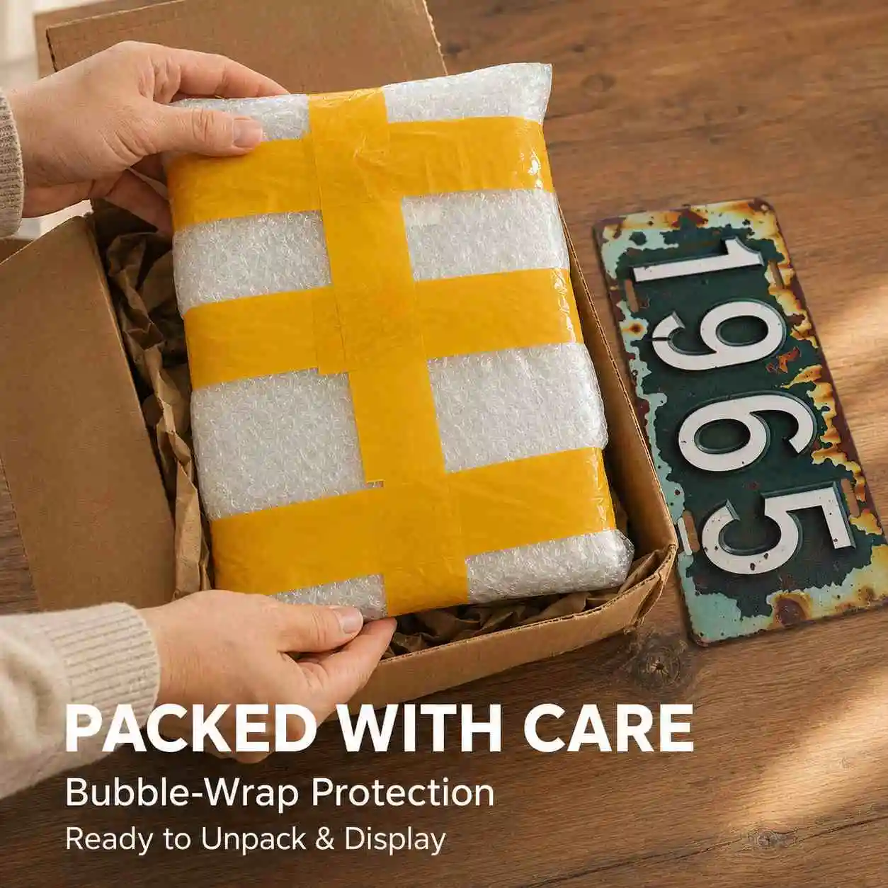 Dubai UAE EST.1971 License Pla - Home Office Dubai recension och pris