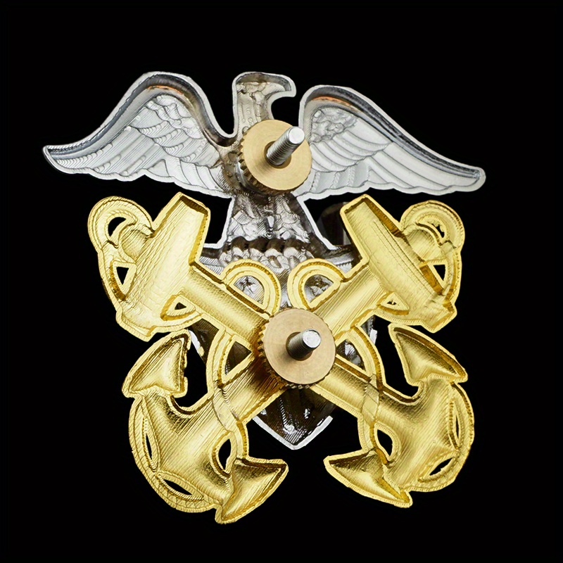 US Naval Officer Hat Badge Eag - Home Office Logo recension och pris