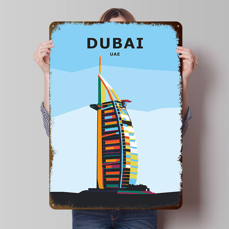 Travel to Dubai Tinplate Poste - Home Office Dubai recension och pris