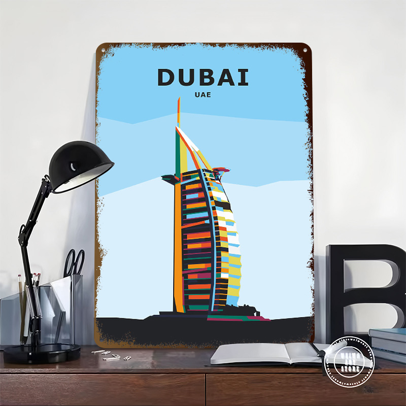 Travel to Dubai Tinplate Poste - Home Office Dubai recension och pris