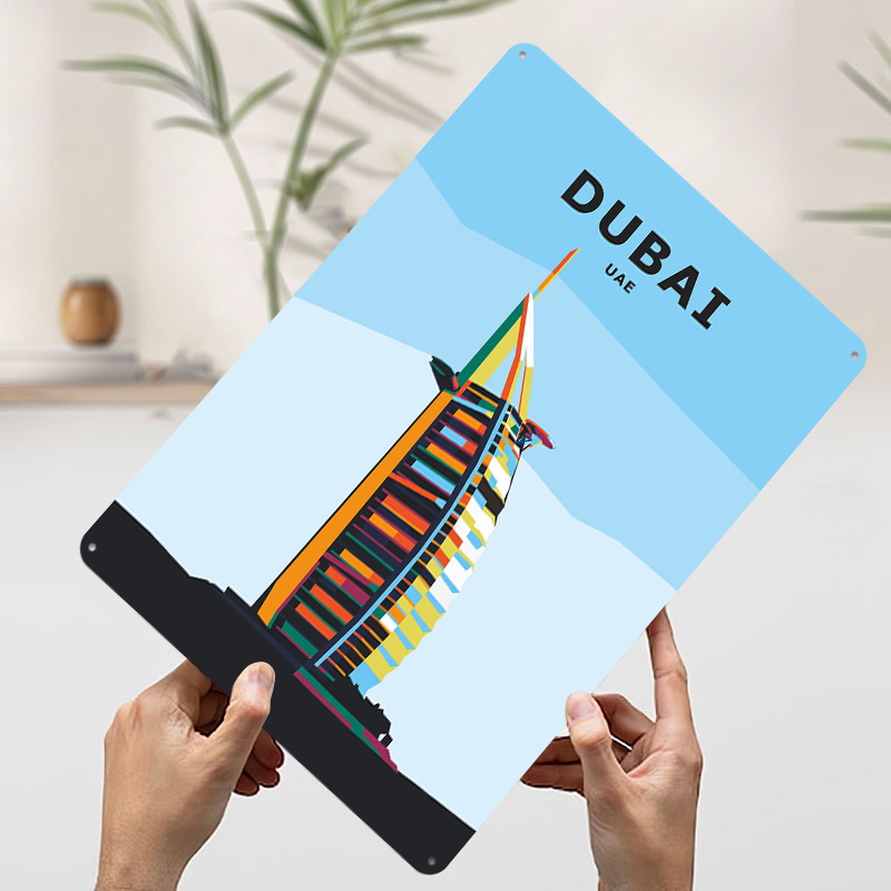 Travel to Dubai Tinplate Poste - Home Office Dubai recension och pris