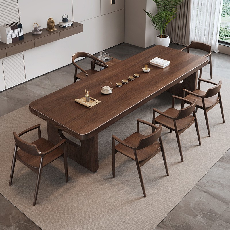 Wabi-Sabi Solid Wood Tea Table - Home Office Room Inspiration recension och pris
