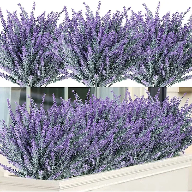 1 Bundle Purple Artificial Lav - Home Office Layout recension och pris