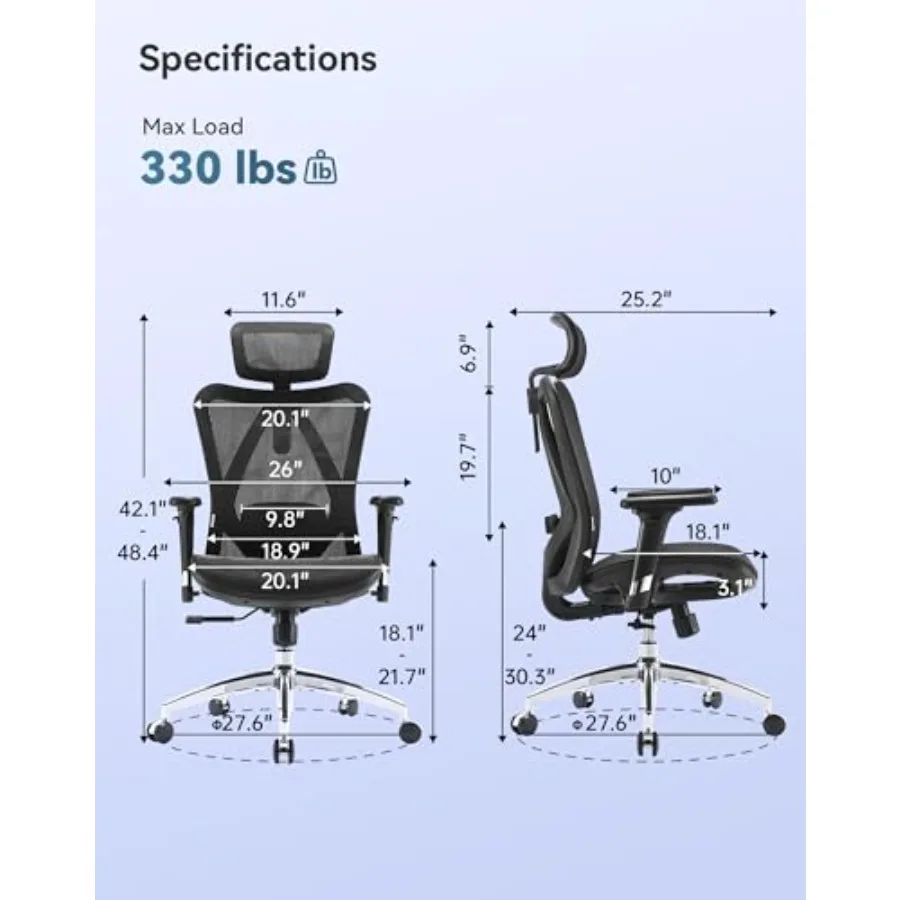 M57 Ergonomic Office Chair for - Ergonomic Office Chair recension och pris