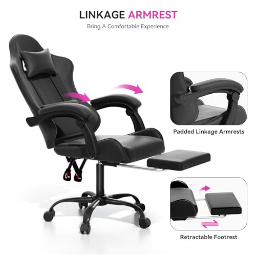 Gaming Chair for Home Office U - Ergonomic Office Chair recension och pris