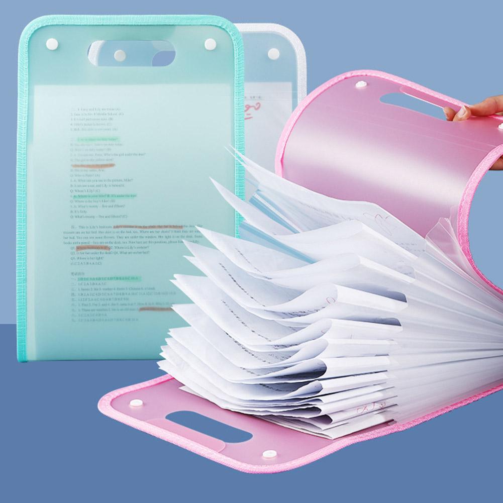 13 Pocket File Folders Portabl - Document Scanner Portable recension och pris
