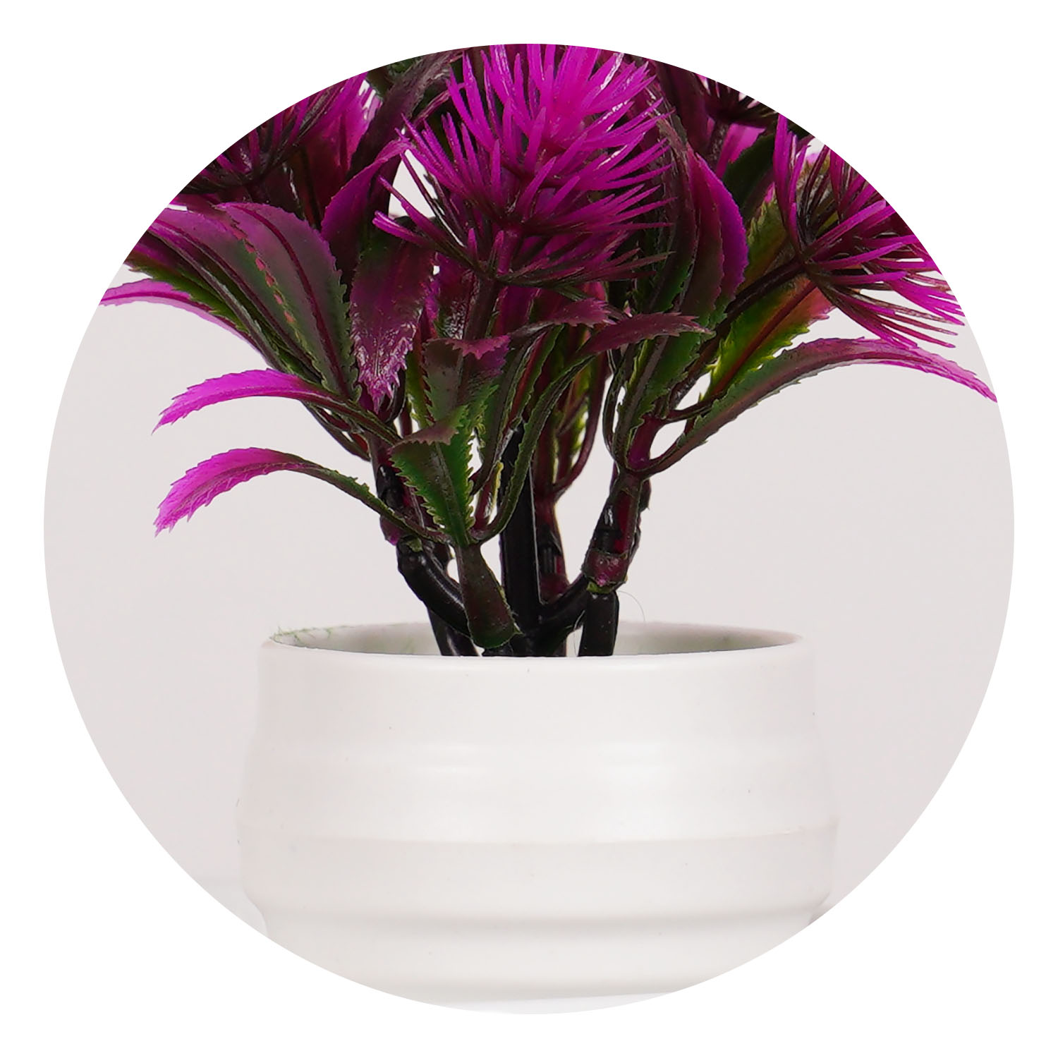 Artificial Mini Plants Bonsai  - Home Office Layout recension och pris
